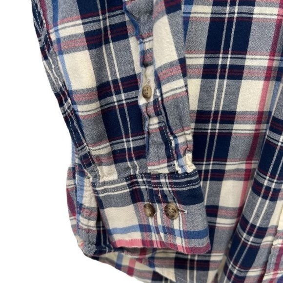 Pendleton Oceanside Plaid Button Up Collar Shirt | Medium - Picture 6 of 9